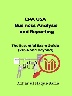 cover image of CPA USA Business Analysis and Reporting